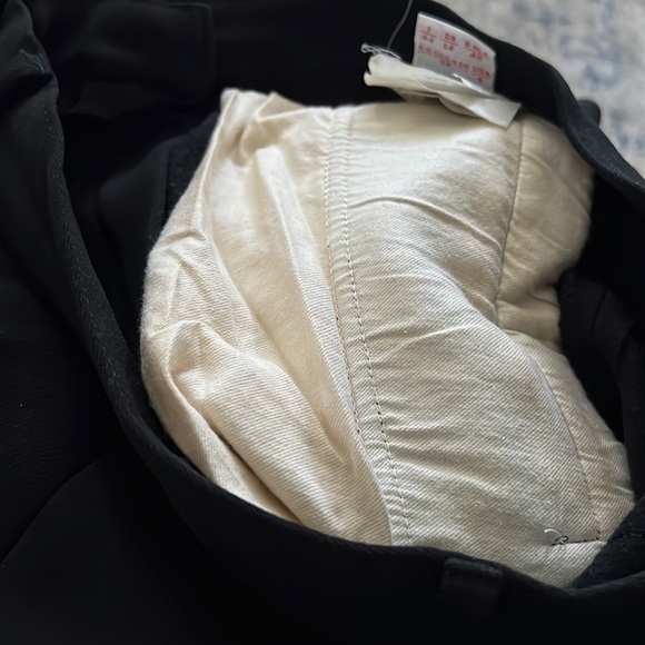 Belfe‎ & Belfe Vintage black wool blend stirrup ski pants made in Italy Sz 8 - Picture 11 of 13